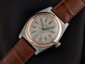 Thumbnail von Rolex Oyster Perpetual Bubble Back Ref.3133 1944 Box&Beschreibung sehr gut Vintage