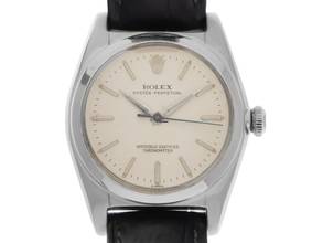 Thumbnail von Rolex Oyster Perpetual Bubble Back Ref.6050 1962 original Box sehr gut Vintage