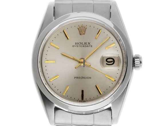  Rolex Oysterdate Precision Ref.6694 1965 Box&Beschreibung sehr gut Vintage  