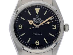 Thumbnail von Rolex Explorer Precision Ref.5500 1980 original Box sehr gut Vintage