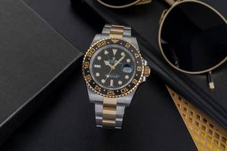 Thumbnail von Rolex GMT-Master II Stahl / Gold Automatik Herrenuhr Ref. 116713LN B&P 2014
