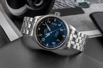Thumbnail von IWC Fliegeruhr Mark Schaffhausen Mark XVII Fliegeruhr Automatik Stahl Ref. IW326504 B&P 2014