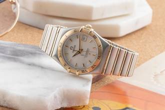 Thumbnail von Omega Constellation Stahl / Gold MOP Automatik Ref 1292.70.00 Box & Papiere 1996
