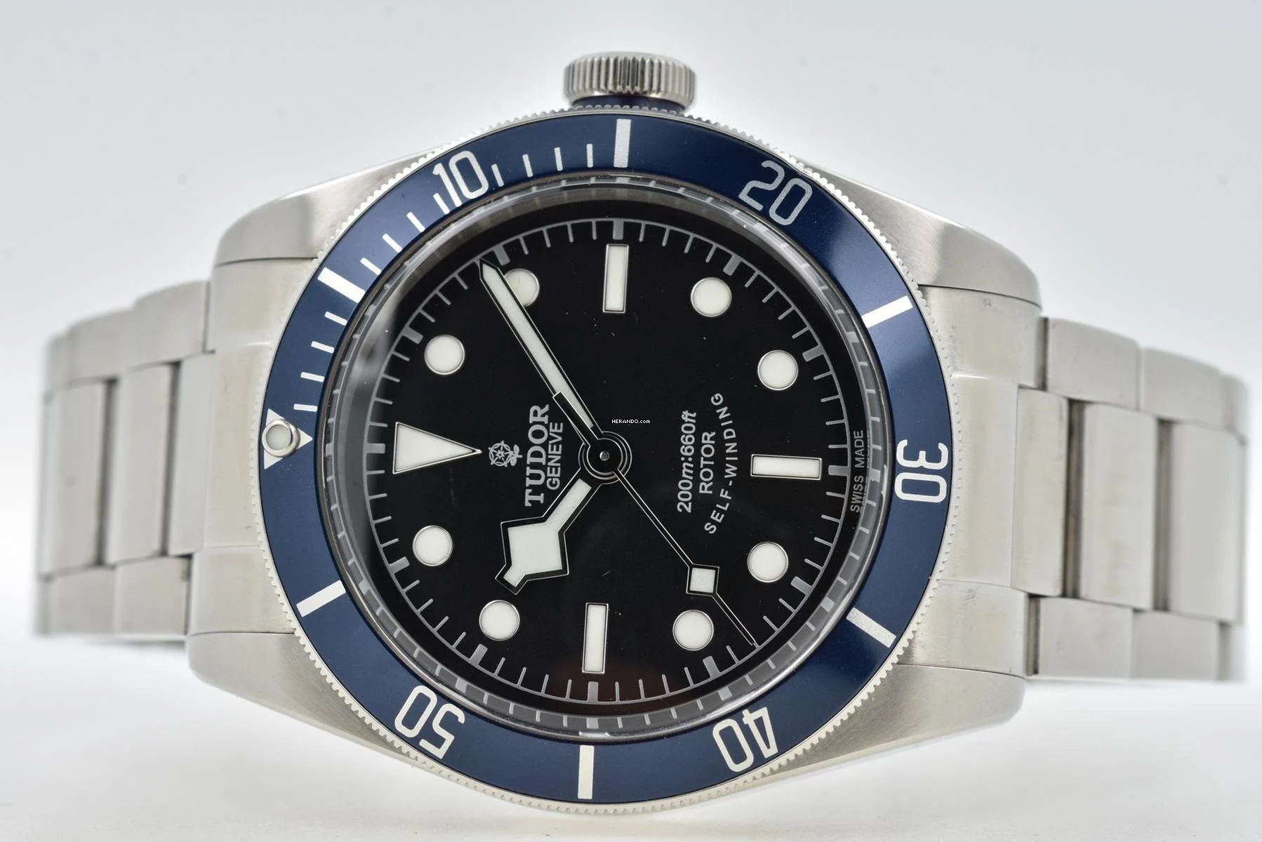Tudor Black Bay Heritage Black Bay Blue Stahlband - LC100