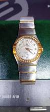 Thumbnail von Omega Constellation Stell and Gold MOP Diamonds bezel and Index. Mother-of-Pear Supernova Pattern