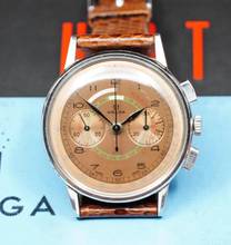 Thumbnail von Omega VERY EARLY CAL 320 CHRONO WITH RARE STUNNING DIAL IN MINT CONDITION