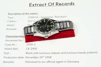Thumbnail von Omega Seamaster ULTRA RARE RANCHERO / SEAMASTER GERMAN MARKET BROAD ARROW EXTRACT 2990