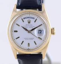 Thumbnail von Rolex Day-Date 36 18K Gelbgold white Dial Full-Set Klassiker 1961 rar