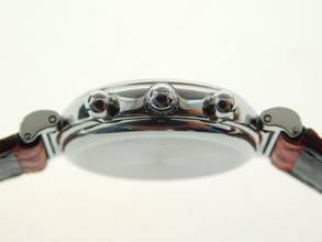 Thumbnail von IWC Da Vinci Chronograph Damenuhr mit original IWC Krokoband und Schließe