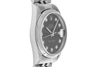 Thumbnail von Rolex Datejust 36 Diamanten Ref.16200 1998 Full Set sehr gut Vintage