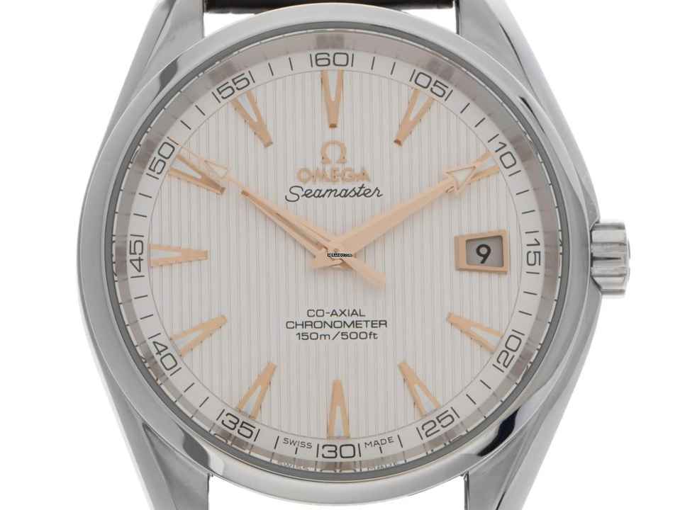  Omega Seamaster Aqua Terra 150M Ref.231.13.42.21.02.002 2015 Full Set wie Neu Vintage  