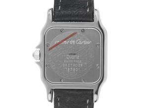 Thumbnail von Cartier Santos Galbée GM Ref.187901 1995 Box&Beschreibung sehr gut Vintage