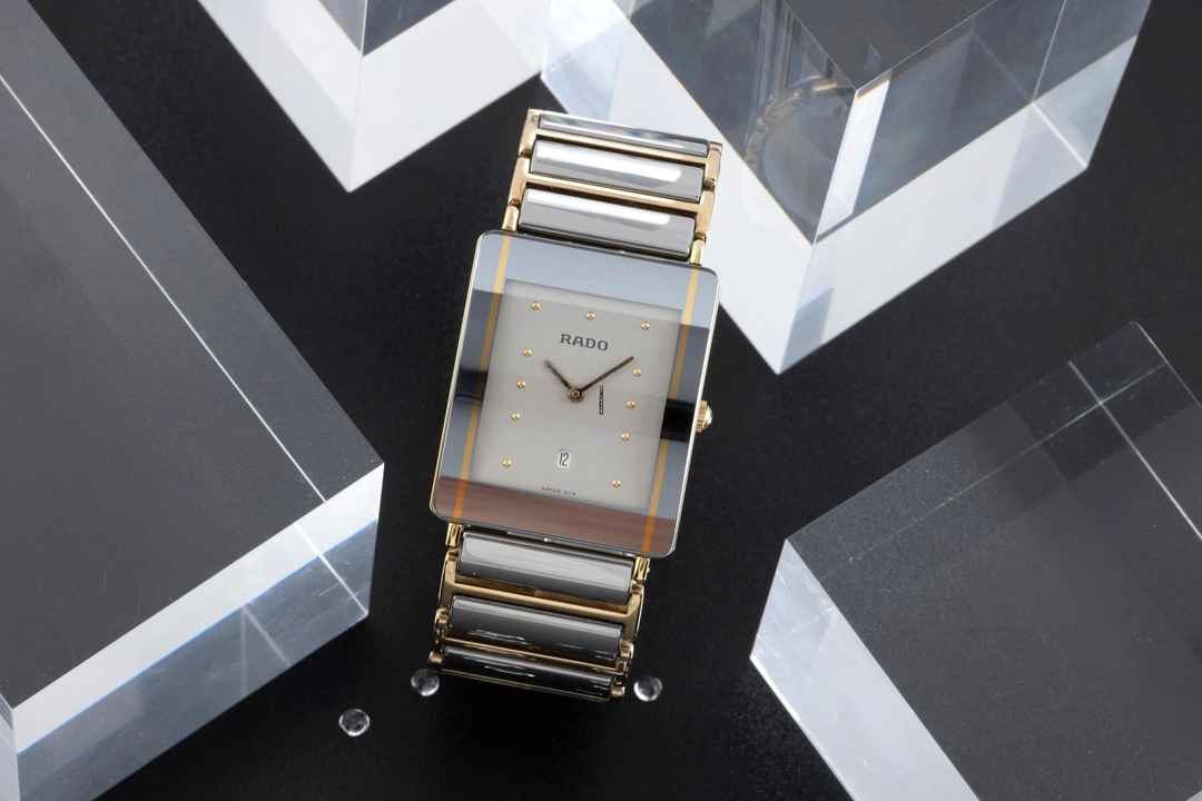  Rado Integral Keramik / Stahl Quarz unisex Ref. R20282142 160.0282.3 B&P 2005 