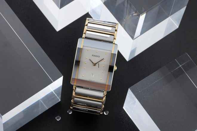  Rado Integral Keramik / Stahl Quarz unisex Ref. R20282142 160.0282.3 B&P 2005 