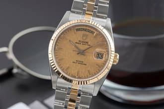 Thumbnail von Tudor Date-Day Stahl / Gold Automatik Herrenuhr Ref. 76213 Papiere 2011