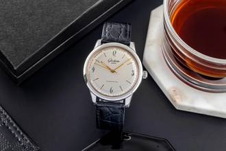 Thumbnail von Glashütte Original Sixties Stahl Automatik Ref.1-39-52-01-02-04 B&P 2017