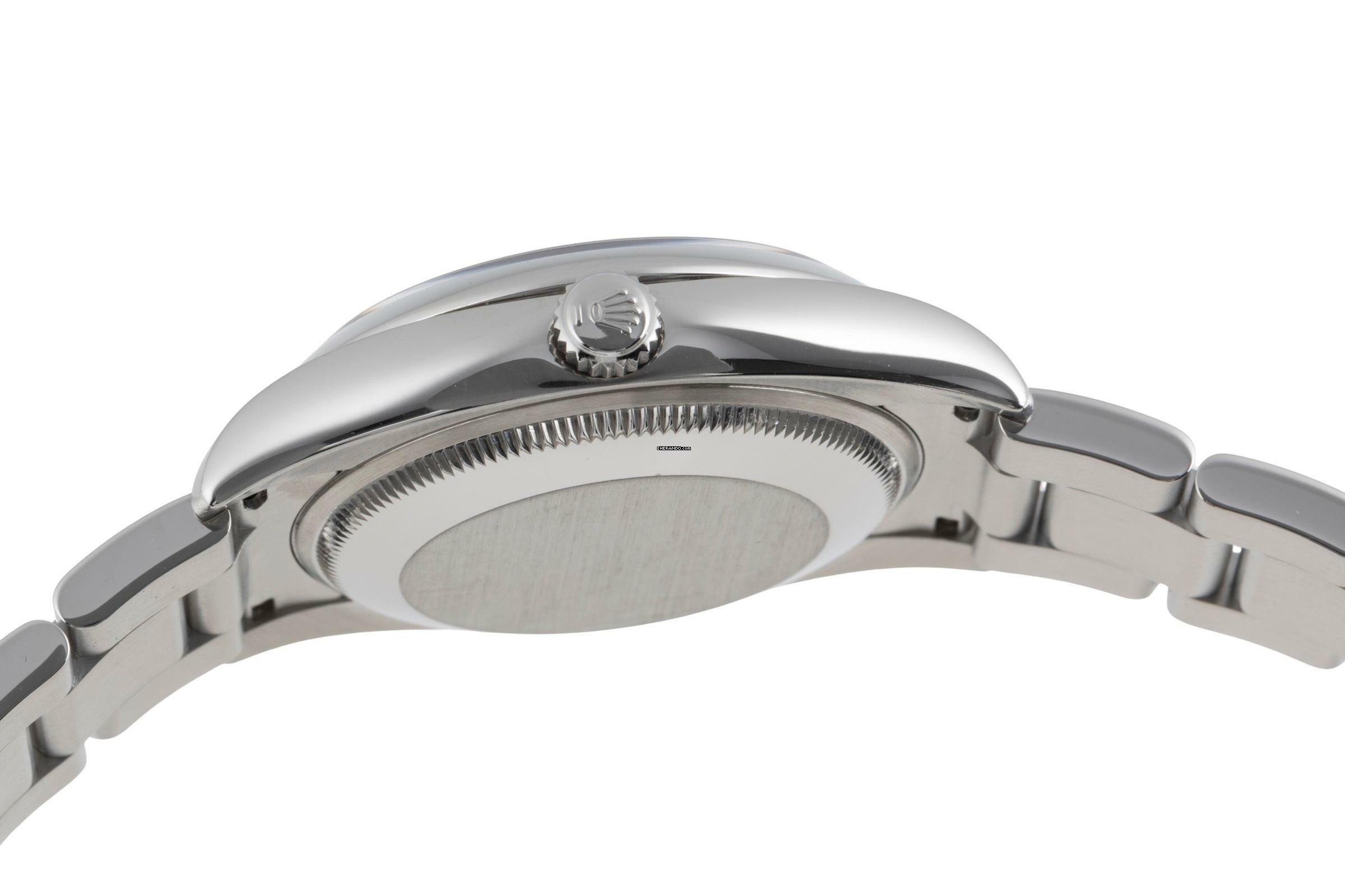 Thumbnail von Rolex Air King 34 White Dial Oyster Edelstahl Automatik Ref. 114200 B&P 2012