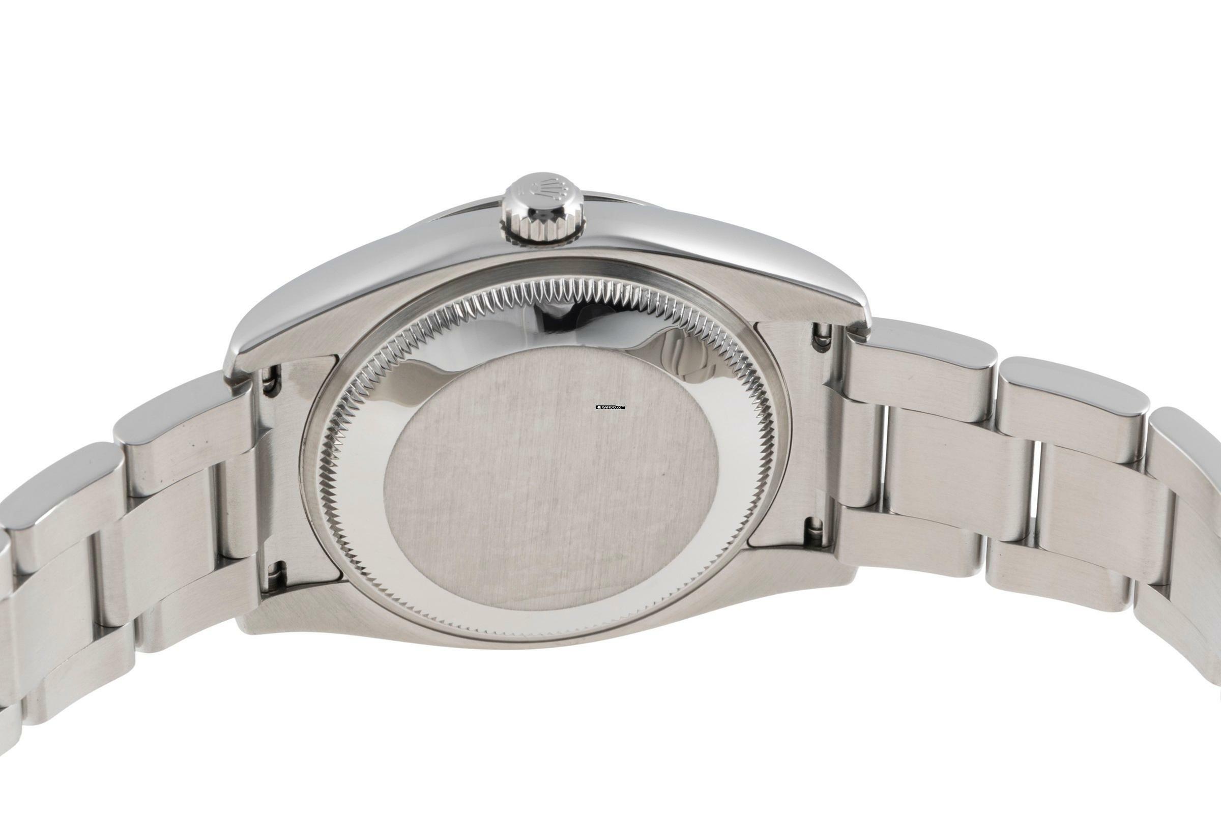 Thumbnail von Rolex Air King 34 White Dial Oyster Edelstahl Automatik Ref. 114200 B&P 2012