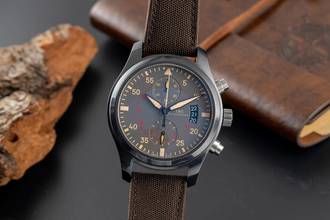 Thumbnail von IWC Fliegeruhr Chronograph Top Gun Miramar Pilot Fliegeruhr Chronograph Top Gun Miramar Keramik Automatik IW388002