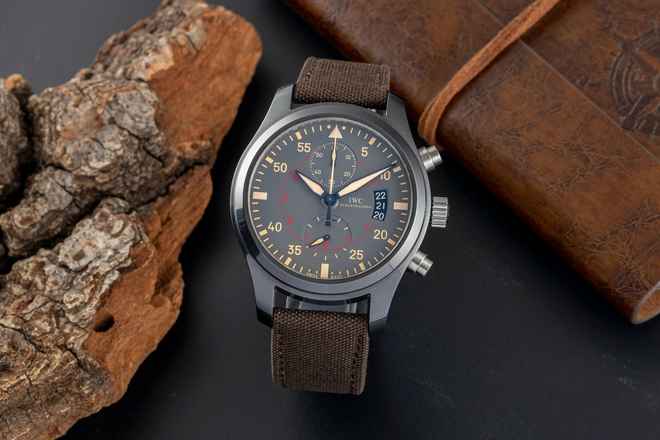  IWC Fliegeruhr Chronograph Top Gun Miramar Pilot Fliegeruhr Chronograph Top Gun Miramar Keramik Automatik IW388002 