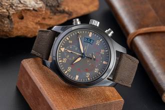 Thumbnail von IWC Fliegeruhr Chronograph Top Gun Miramar Pilot Fliegeruhr Chronograph Top Gun Miramar Keramik Automatik IW388002