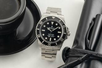 Thumbnail von Rolex Submariner (No Date) Stahl Automatik Herrenuhr Ref. M124060 Box & Papiere 2022