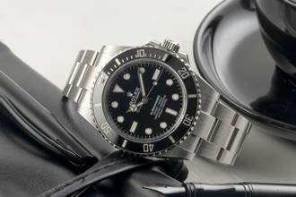 Thumbnail von Rolex Submariner (No Date) Stahl Automatik Herrenuhr Ref. M124060 Box & Papiere 2022