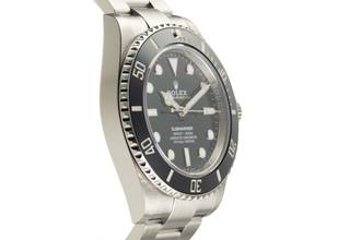 Thumbnail von Rolex Submariner (No Date) Stahl Automatik Herrenuhr Ref. M124060 Box & Papiere 2022