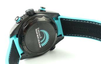 Thumbnail von Omega Seamaster Planet Ocean Chronograph ENTZ Deep Black New Watch / Box and Papers