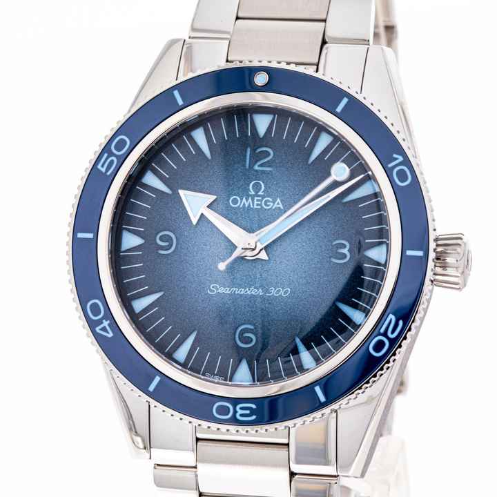  Omega Seamaster 300 Co-axial Blue 41 – 234.30.41.21.03.002 – NEW & Unworn – 11/2023 Full Set 