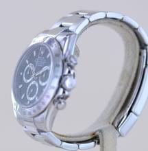 Thumbnail von Rolex Daytona Stahl black Dial Cosmograph Steel Chronograph schwarz B+P