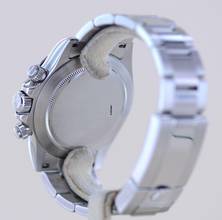 Thumbnail von Rolex Daytona Stahl black Dial Cosmograph Steel Chronograph schwarz B+P