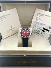 Thumbnail von H.Moser & Cie. Pioneer Centre Seconds Swiss Mad Red Full set with box and papers top condition year 2022