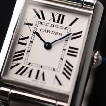 Thumbnail von Cartier Tank Must Large Steel Silver Dial