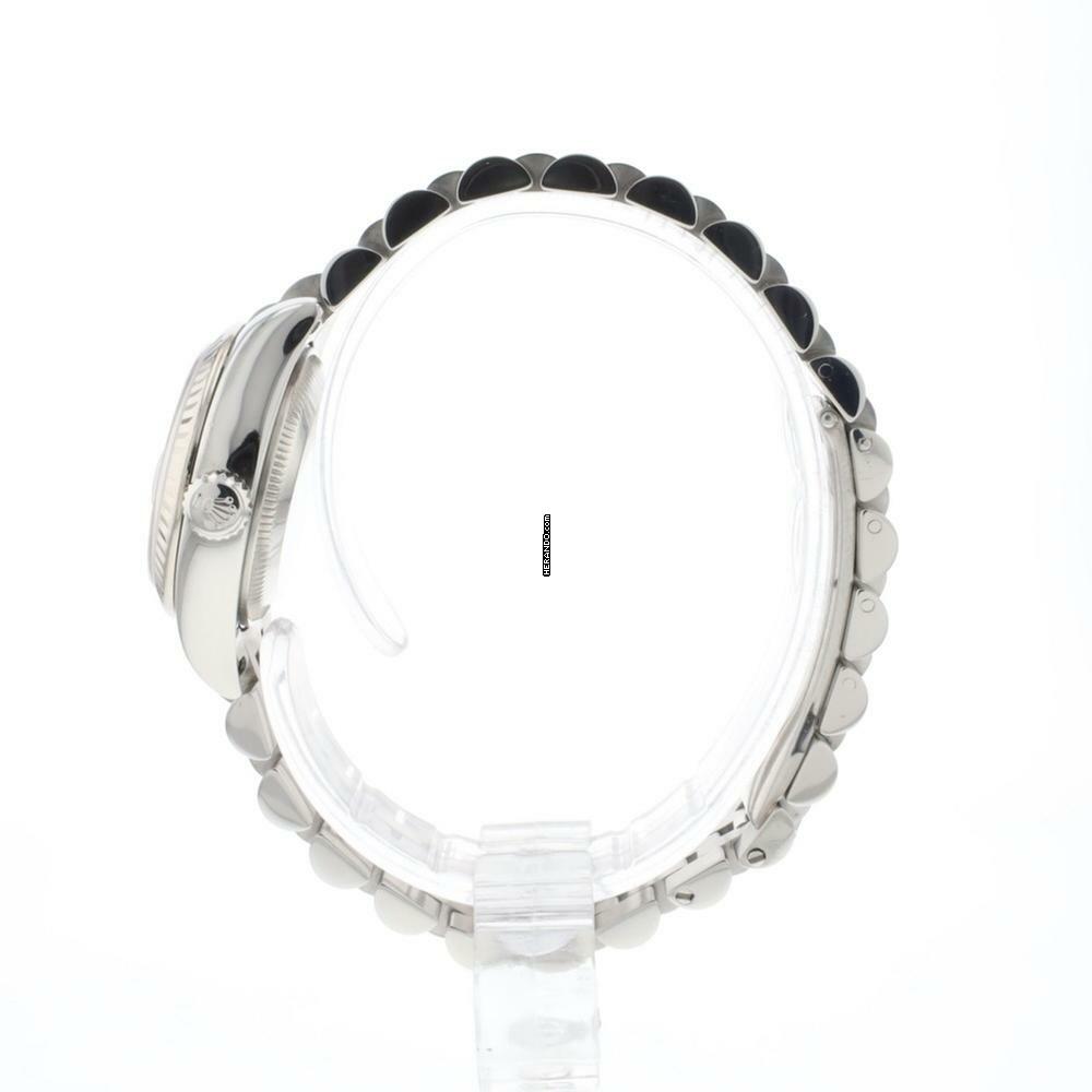  Rolex Lady-Datejust 26 Steel Jubilee Fluted Pink Roman Dial  