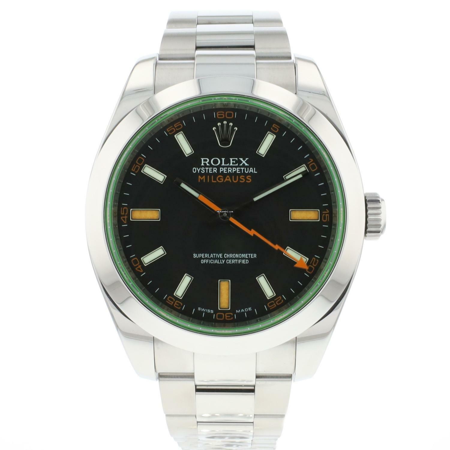  Rolex Milgauss Black 116400GV  