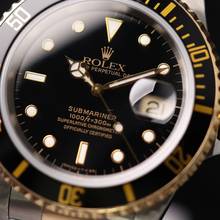 Thumbnail von Rolex Submariner Date Gold Steel Black Dial