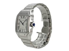 Thumbnail von Cartier Santos de Cartier Edelstahl großes Modell Ref. WSSA0018