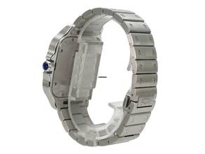 Thumbnail von Cartier Santos de Cartier Edelstahl großes Modell Ref. WSSA0018