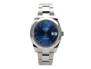 Thumbnail von Rolex Datejust 41 Ref. 126300 Oystersteel Blau Römisch Oyster-Band