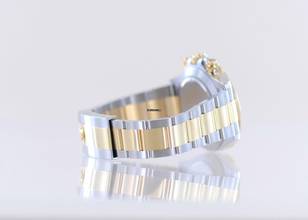 Thumbnail von Rolex Daytona Stahl Gold black Dial Cosmograph Full-Set ungetragen