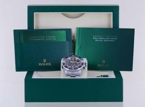 Thumbnail von Rolex Sea-Dweller 4000 Single Red 43mm Taucheruhr 126600 B+P