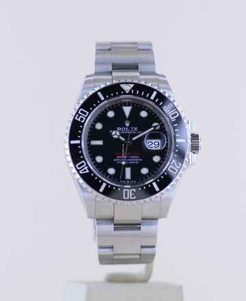  Rolex Sea-Dweller 4000 Single Red 43mm Taucheruhr 126600 B+P  