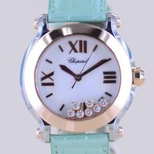 Thumbnail von Chopard Happy Sport Flying Diamonds Stahl Roségold 36mm Luxus
