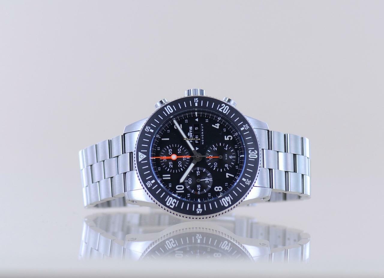 Thumbnail von Fortis N-42 Novonaut Day Date Chronograph Legacy Edition B+P