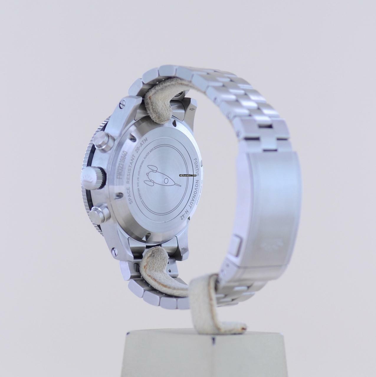 Thumbnail von Fortis N-42 Novonaut Day Date Chronograph Legacy Edition B+P