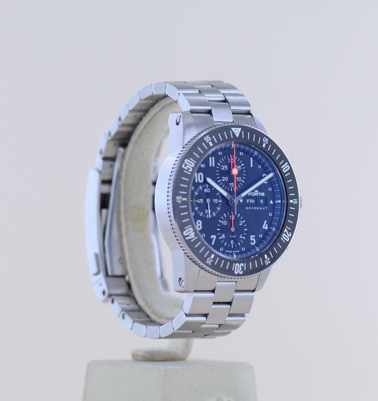 Thumbnail von Fortis N-42 Novonaut Day Date Chronograph Legacy Edition B+P