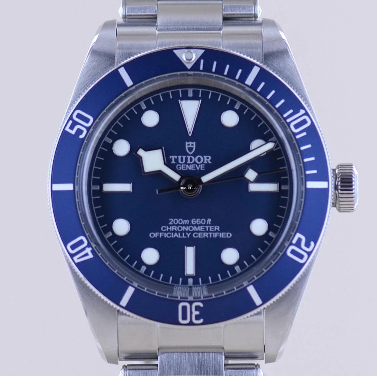  Tudor Black Bay Fifty-Eight blue Top No-Date 2022 B+P Diver Stahlband  