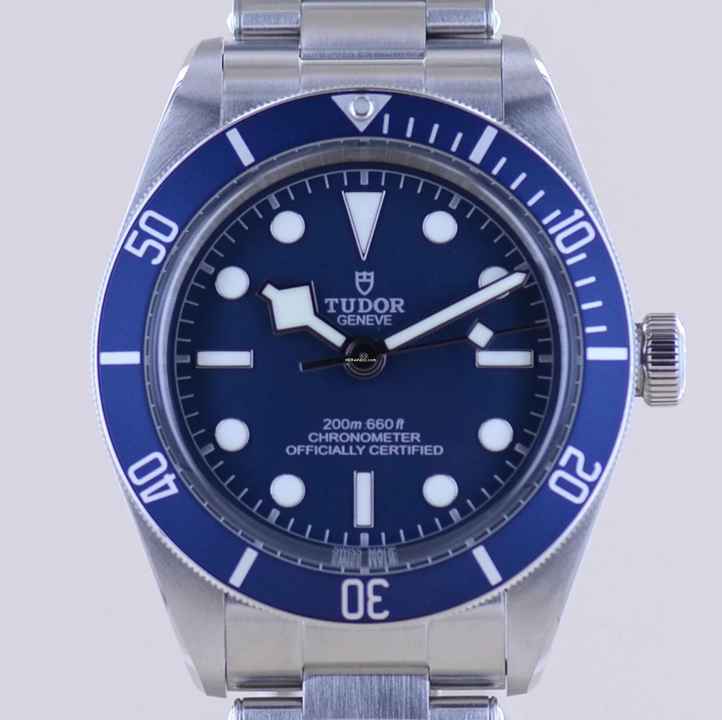  Tudor Black Bay Fifty-Eight blue Top No-Date 2022 B+P Diver Stahlband  