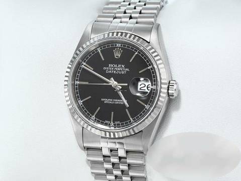  Rolex Datejust 36 16234 Stahl Weissgold 750 1999 Automatik 36mm Stainless Steel 18kt White Gold Date Just Jubilé-band Chronometer Oyster  